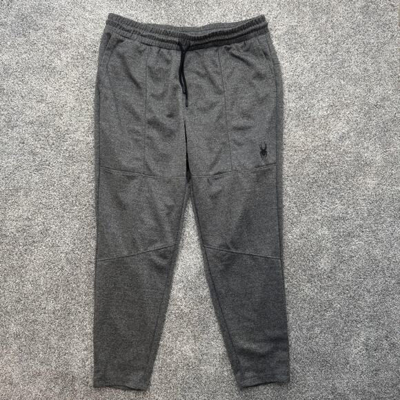 Spyder Pants Mens XL Joggers Drawstring Waist Pockets Athletic 36x26.5 - Picture 1 of 14